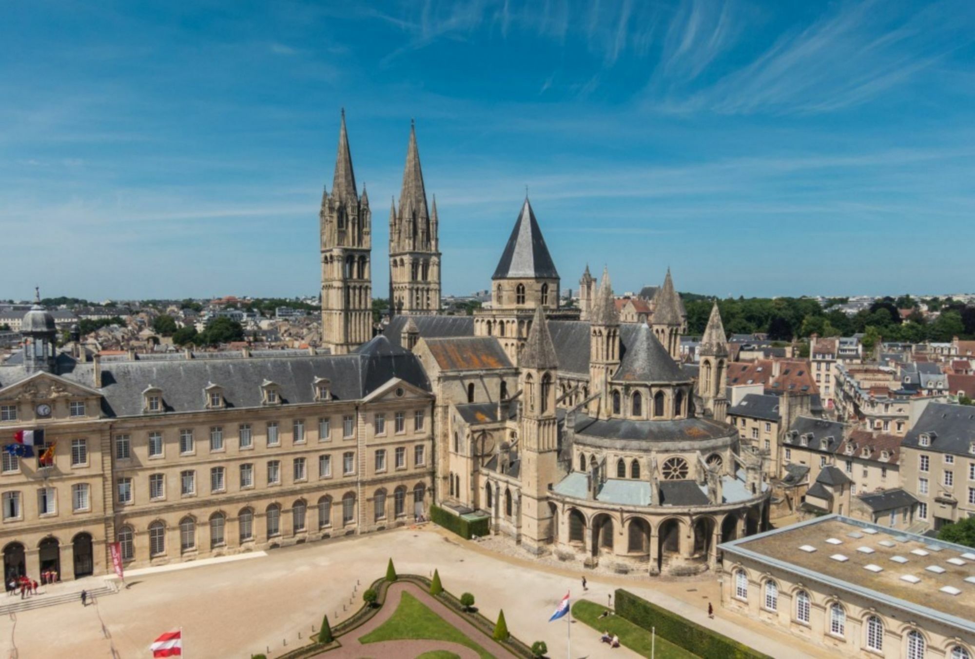 Hotel Des Quatrans Caen Esterno foto